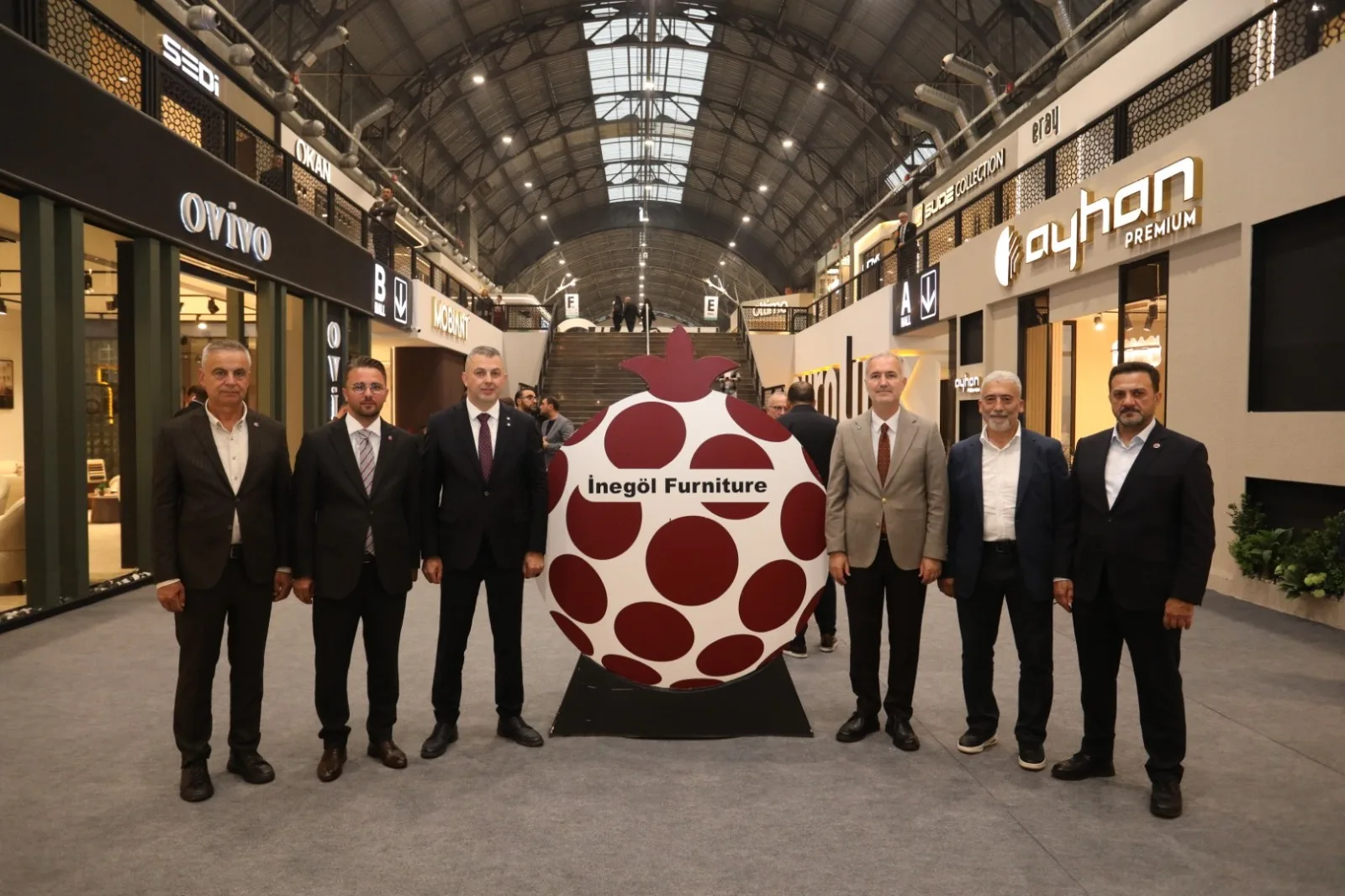 Başkanlardan MODEF Expo'ya ziyaret
