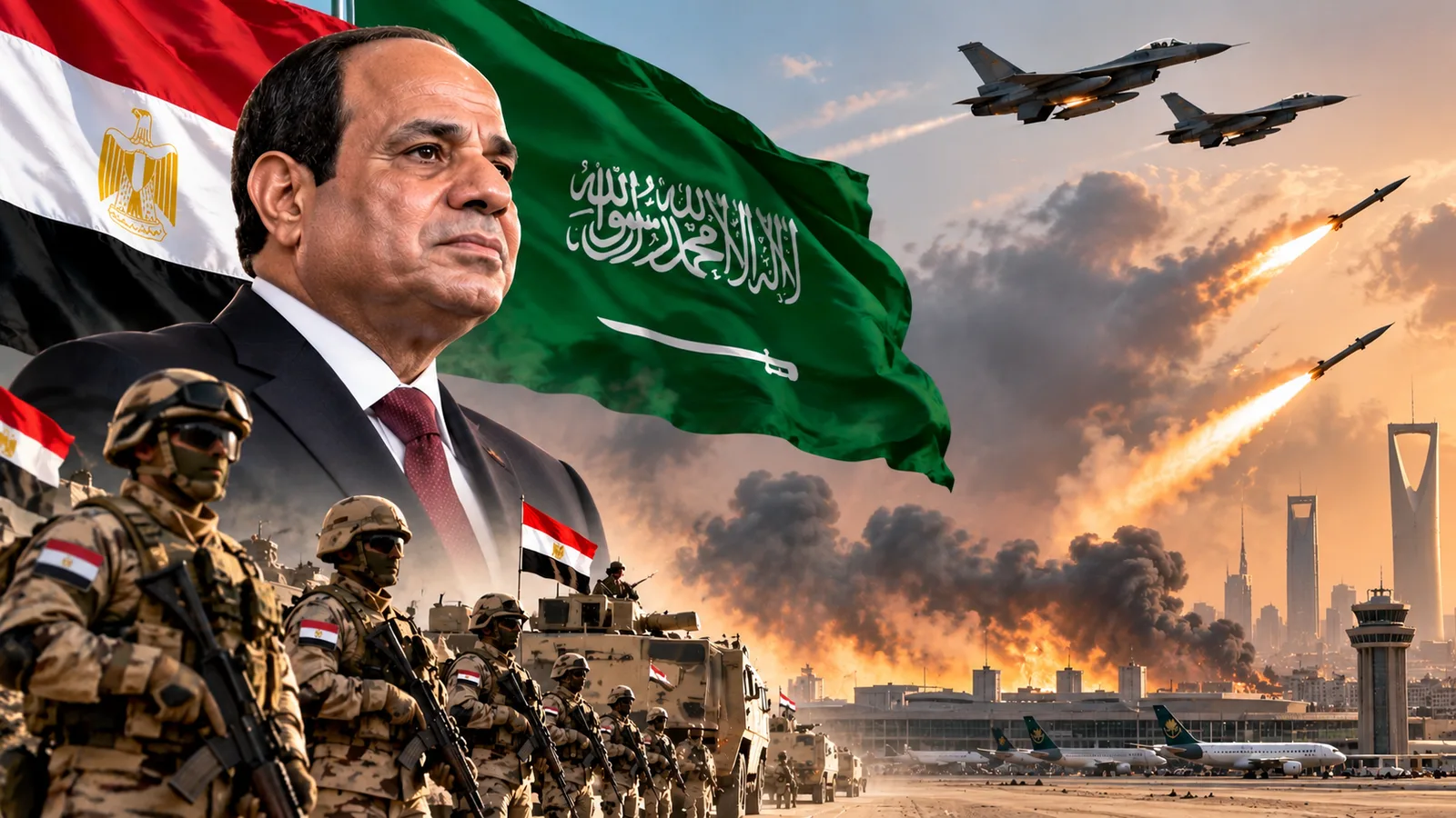Mısır'dan Suudi Arabistan'a askeri destek kararı